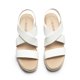 thumbnail image 4 of Sandalias de Cuña para Mujer Dream Pairs Tacón de 7 cm Blanco Talla 9, 4 of 6