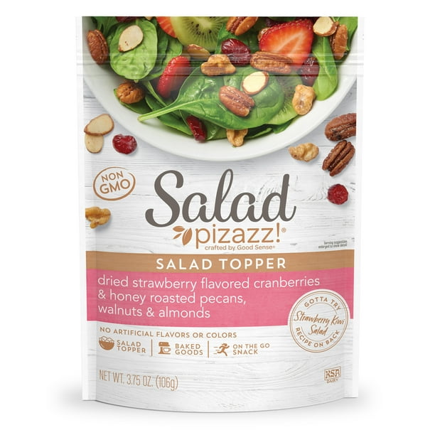 Salad Pizazz!® Dried Strawberry Flavored Cranberries & Honey Roasted