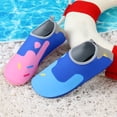thumbnail image 3 of VeFlora Kids Water Shoes, Girls Cute Ice Cream Print Quick-Dry Swim Shoes, Non-Slip Barefoot Aqua Socks for Beach, Pool, and Outdoor Activities(PK1/3.5-4Yeras), 3 of 4
