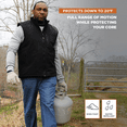 thumbnail image 4 of RefrigiWear Men's Softshell Vest - Cold Weather, Wind/Water Repellent for Work & Outdoors, 4 of 6