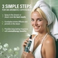 thumbnail image 6 of Eucalyptus Shower Spray, Pure Eucalyptus Oil Shower Mist - Sauna and Spa Steam Room Spray, At Home Spa Experience - 6.76 oz, 6 of 8