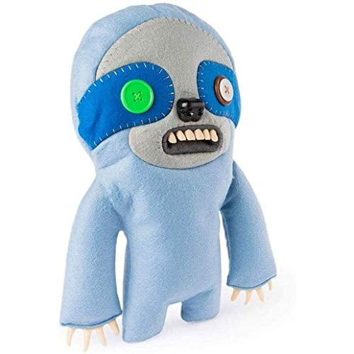 Fuggler - Divertido monstruo feo de 12 "Sickening Sloth (Periwinkle Blue) Criatura de peluche de lujo con dientes Fuggler 778988161371