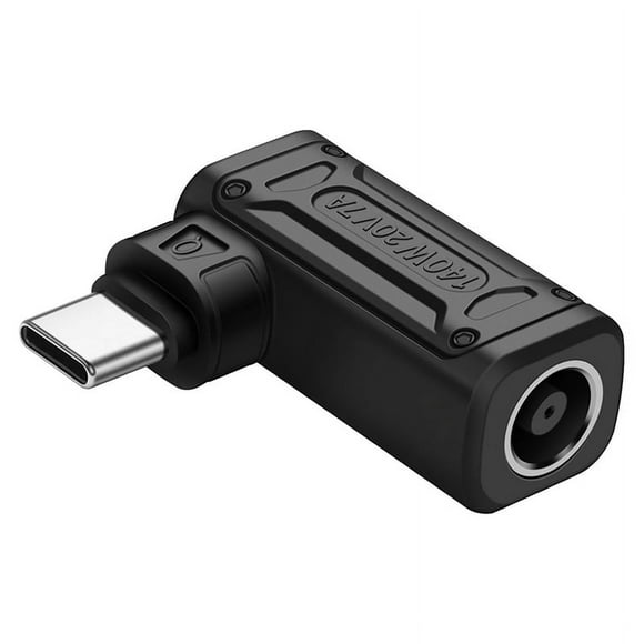 PD 140W DC to Type C Power Charging Adapter DC Female Input to USB C Male Connector for Phone,Tablet,Laptop (Q)