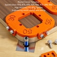 thumbnail image 3 of Corner Routing Aid Tools, Round Corner Template Engineering Wood R10 R15 R20 R25 R30 R35 R40 R50  for Woodworking, 3 of 7