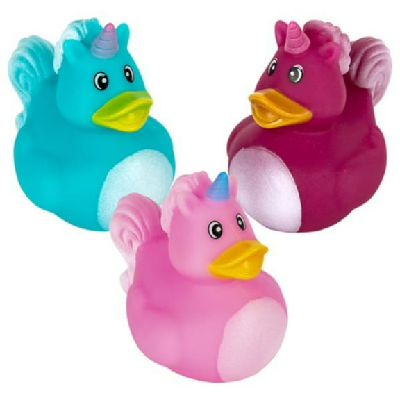 Unicorn Rubber Ducks 12 Count