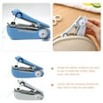 thumbnail image 3 of MOKKHNB 2Pcs Lightweight Portable Sewing Machine Set with Thread for Fabric Repair, 3 of 8
