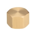 thumbnail image 4 of Brass Cap, Hex Pipe Fitting 1/4"G Female Pipe 10pcs, 4 of 4