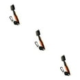 thumbnail image 4 of VONKY Stainless Steel Golf Club Brush Portable Handheld Replacement Solid Color Telescopic Double-sided Ball Brushes Orange Lidless 3Set, 4 of 6