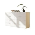 thumbnail image 6 of Tcbosik 8 Drawer Dresser, Modern Chest of Drawers for Bedroom, Living Room, White, 6 of 7