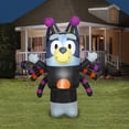 thumbnail image 4 of Bluey in Spider Costume Yard Inflatable + Hyper Tough 25FT Tri-Outlet Outdoor Extension Cord, 4 of 6