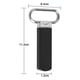 thumbnail image 1 of Wine Opener, Creative Handheld Labor Saving Wine Bottle Corkscrew, Two-Prong Cork Puller with Lid, 1 of 4