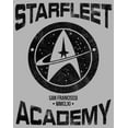 thumbnail image 2 of Men's Star Trek: The Original Series Starfleet Academy San Francisco Classic  Pull Over Hoodie Athletic Heather Small, 2 of 4