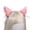 Pink, variant on Soft Hairpin Artificial Cats Ear Hair Clip for Halloween and Carnivals Devil Cosplay Headpiece Halloween Party