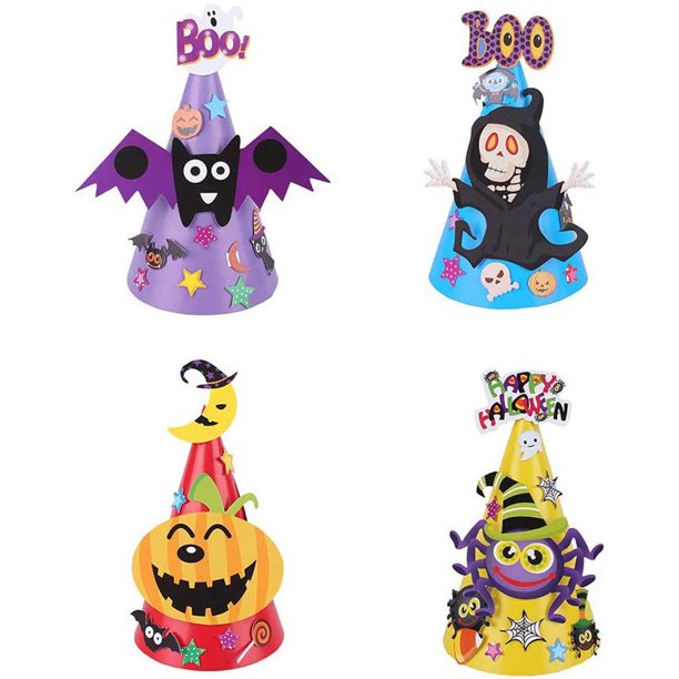 Sombrero De Dibujos Animados De Halloween Sombrero De Cosplay Accesorios De Fiesta De Halloween Regalo Para Niños Niños Yuarrent HA037496-00