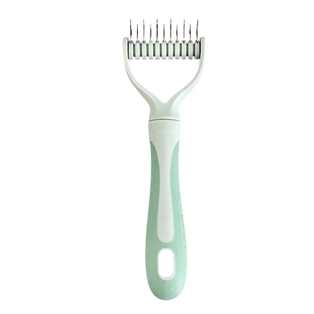 Ltdhehe Pet Hair Removal Tool Double Detangling Comb For Cats Dogs Stainless Steel Hair Shedding Comb Cat Comb Pet Hair Remover Pet Cat Hair Remover Tool