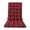 A, variant on Tufted High Back Outdoor Chair Cushion, 12 Adjustable Straps Patio Seat Pad with Lumbar Support