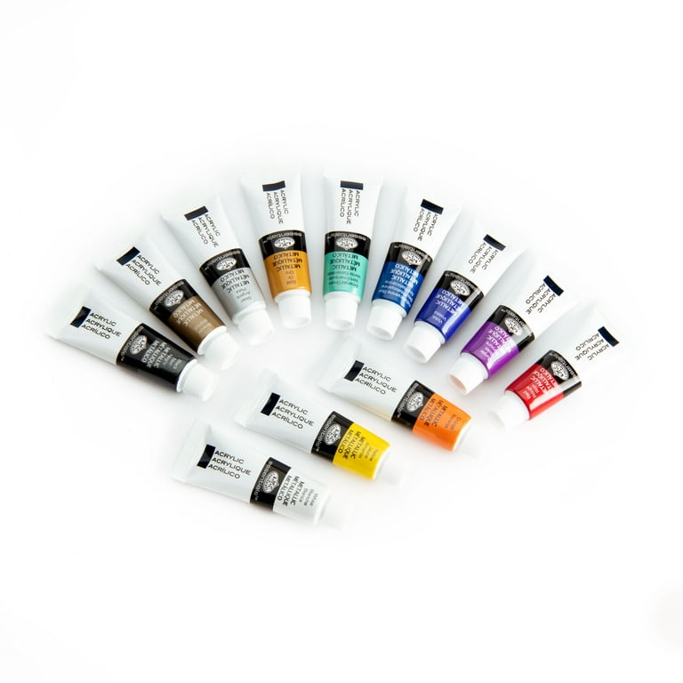 Acrylic Paint Set 12 Colors/tube With Storage Box Rich Paint - Temu