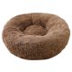 thumbnail image 1 of Cama redonda para mascotas Blusea en peluche suave (beige claro, diámetro de 75 cm) con empaque reforzado de triple capa., 1 of 2