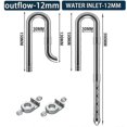 thumbnail image 1 of Filtre d'Entrée et de Sortie pour Aquarium, Tube en Acier Inoxydable, Composant Extensible, Anti-Poissons et Crevettes, Accessoires de Filtre d'Aquarium, 1 of 5