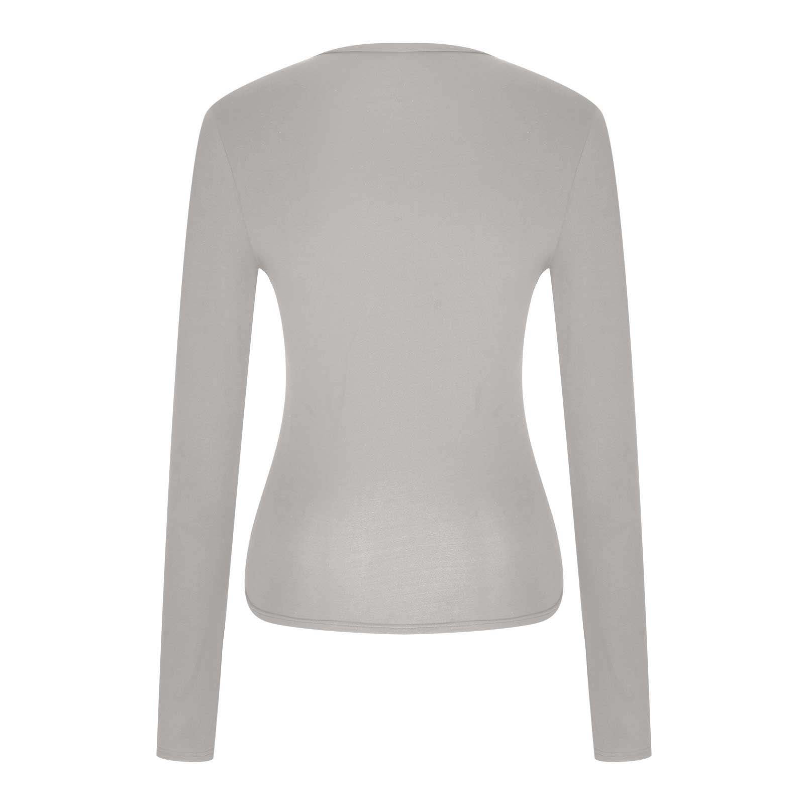 Y2k Women's Slim Fit T-Shirt Adult Eye and Lip Print Long Sleeve Crew Neck  Lettuce Trim Sweatshirt(#14-White, Medium)