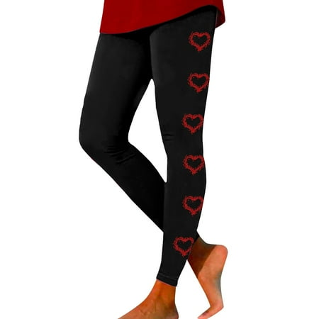 Women s Women s plus Leggings Valentine s Women s Leggings Cotton Casual Printed Yoga Pants 6xl Womens plus Size Tops Leggings Casual Summer Outfits for Women Women Panties plus Size Boxes