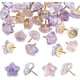 thumbnail image 1 of 30 chinchetas de estrella, 2 colores: rosa y morado. Chinchetas decorativas de resina con forma de pentagrama., 1 of 5