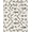 Ivory, Pattern 16, variant on ODIKA 4'x6' Cream Gray Geometric Abstract Design Washable Area Rug Modern Inspired Pattern Motif for Bedroom, Reading Nook, Pet Friendly & Non-Shedding