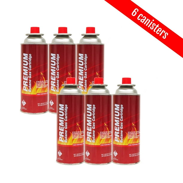 Butane Fuel Canisters for Portable Camping Stoves,Gas Burners, UL