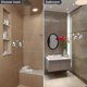 thumbnail image 3 of Hook Adhesive Coat Rack Wall Hook Towel Hook Self Adhesive Bathrobe Kitchen Tea Towel 2packs, 3 of 5