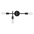 thumbnail image 1 of Globe Electric Hollins 18'' 3-Light Vanity Light, Matte Black, 1 of 10