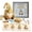 Bee, variant on DIY Sewing Plush Toy Kit - Fabric Patchwork Elf with Complete Supplies, Beginner-Friendly Craft