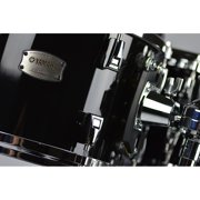 Yamaha Absolute Hybrid Maple 4-Piece Shell Pack With 22 Bass Drum Solid Black