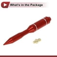 thumbnail image 6 of Unique Bargains 1 Set Car Bullet Antenna for Jeep Wrangler JK/JL 2007-2023 Decoration Only Red, 6 of 7
