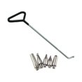 thumbnail image 1 of mmirethe Réparation Auto Hail Remover Crochets Porte Outils avec 5 Têtes Kit Auto Réparation Automobile Centre Crochet +5 Têtes, 1 of 6