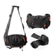 thumbnail image 1 of Riñonera Cruzada Grande, Bolsa De Cinturón Impermeable Para Hombre Con Correa Ajustable De Poliéster De Tela Oxford Para Viaje, 1 of 7