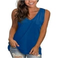 thumbnail image 3 of Tank Tops for Women Casual V Neck Basic Cami Camisoles, 3 of 4