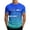 Blue, variant on Mens Graphic T-shirts Short Sleeve Crewneck Tops 2026 World Soccer Group Stage Personalized Print Sporty T Shirts for Man Yellow XXXXL