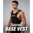 thumbnail image 4 of Adjustable Weighted Vest 4-10LBS with Optional Kettlebell Pouch, Removable Weight Set Running Vest Workout Equipment for Men & Women, for Strength Training, Running & Weight Loss, 4 of 7