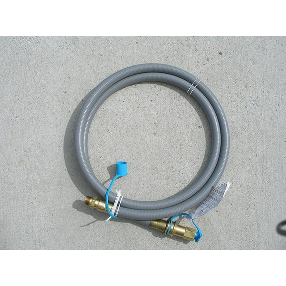 MB Sturgis 3/4" Natural/Propane Gas Quick Disconnect Release 10' Grey Hose 750
