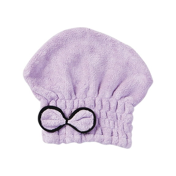 PHIGZNT Microfiber Hair Towel Wrap for Women, 1 Pack 10 inch X 26 inch Super Absorbent Quick Dry Hair Turban for Drying Curly Long Thick Hair (Gray)