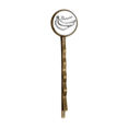 thumbnail image 1 of Banana Fruit Line Drawing Illustration Retro Metal Hair Bobby Pin Headwear, 1 of 3