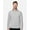 Grey, variant on DG425 Men's Raleigh Stretch Quarter-Zip Pullover-White-L