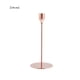 thumbnail image 1 of Candelabro de aleación antideslizante candelabro decoración candelabro para fiesta pub, oro rosa, 34 cm kenally HA003037-11, 1 of 6