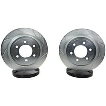 Baer Brakes 99207-220 Claw Performance Rotors, Rear (Slot/Zinc Only)
