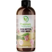 Shea Butter Body Wash 100& Natural Made With Macadamia Ternifolia Seed Oil Soothes Skin -Heal Skin Inflammations 2.0 Limited Edition Premium Nature 12 Oz