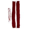 thumbnail image 4 of Inviern mujer Cable tejido Medias altas Calcetines rojo Zulema Calcetines de punto por encima de la rodilla, 4 of 8