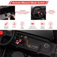 thumbnail image 6 of 24V Ride-On Electric Vehicle for Kids with Remote Control, Battery-Powered Off-Road UTV Car Toy, Kids RIDE On Car with Music Lights for Boys Girls 3-12, 6 of 6