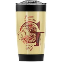 Harry Potter Gryffindor G Logo Stainless Steel Tumbler 20 oz Coffee Travel Mug/Cup, Vacuum Insulated & Double Wall with Leakproof Sliding Lid | Great for Hot Drinks and Cold Beverages