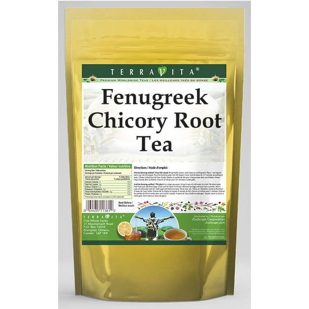 Fenugreek Chicory Root Tea (25 Tea Bags, Zin 551633)