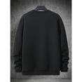 thumbnail image 5 of HOOMEUMY Men's Solid Long Sleeved Round Neck Casual Sports T shirt Fashionable Comfortableable Daily Use for Outdoor Activities and Leisure Wear, 5 of 9